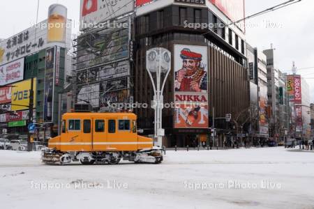 札幌市電　ササラ電車