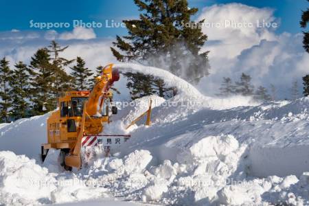 除雪作業