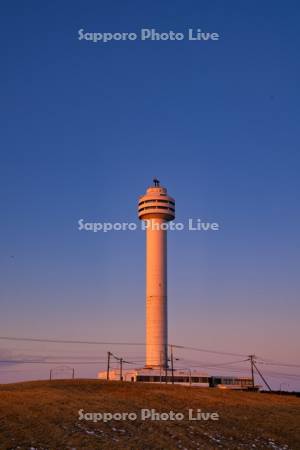 納沙布岬のオーロラタワー