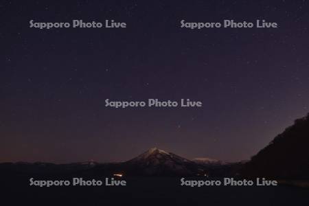 支笏湖と恵庭岳