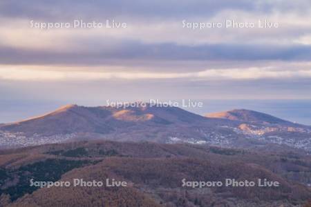 天狗山より祝津方面
