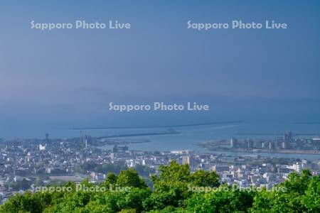 千望台より市街展望