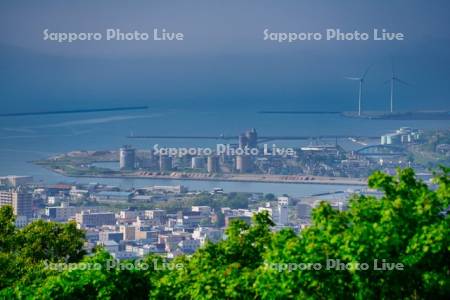 千望台より市街展望