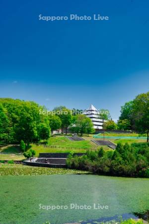 北海道こどもの国　観賞池