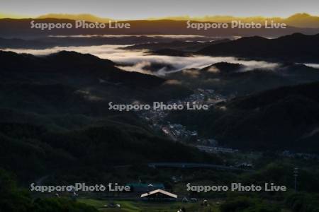 かもい岳国際スキー場より雲海
