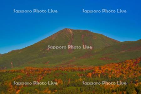 十勝岳温泉郷の紅葉