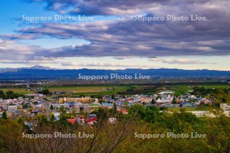 円山展望台より市街展望