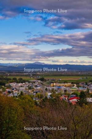 円山展望台より市街展望