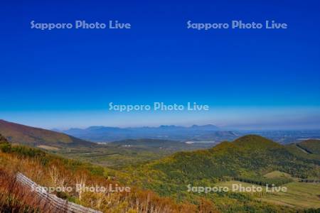 狩勝峠展望台より