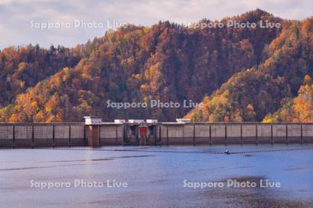 定山渓ダム　さっぽろ湖