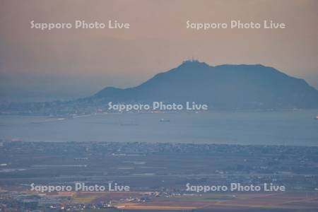 きじひき高原より函館山