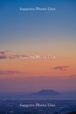 きじひき高原より函館山