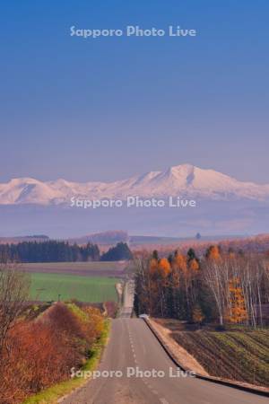 就実の丘より大雪山