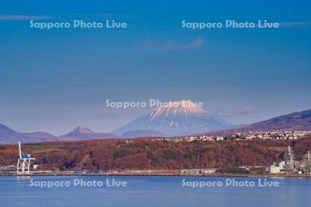 祝津公園展望台より羊蹄山
