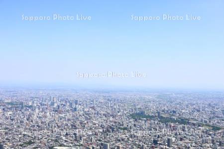 伏見～山鼻～中島公園～札幌駅　市街展望