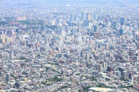 伏見～山鼻～札幌駅　市街展望