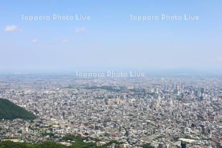 円山～伏見～札幌駅　市街展望