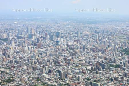 山鼻～西11丁目～札幌駅　市街展望