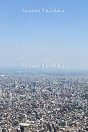山鼻～札幌駅　市街展望