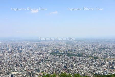 藻岩山より市街展望