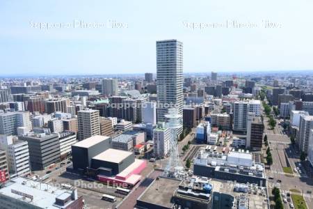 テレビ塔より創成川イースト