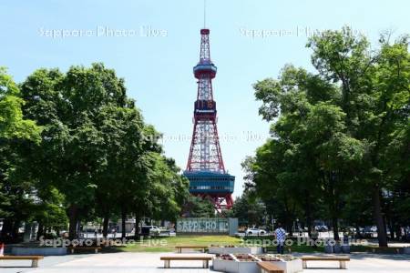 大通公園とテレビ塔