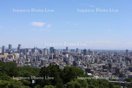 旭山記念公園　市街展望