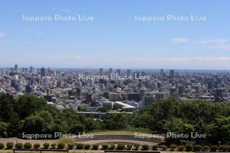 旭山記念公園　市街展望