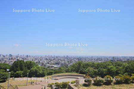旭山記念公園　市街展望