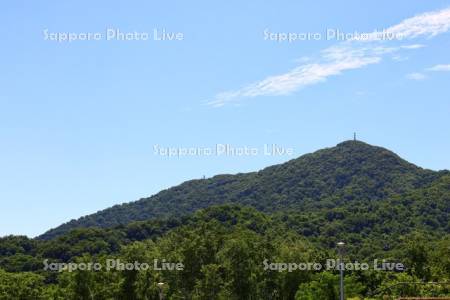 旭山記念公園より藻岩山