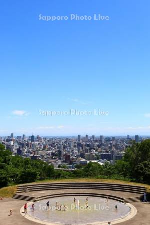 旭山記念公園　市街展望