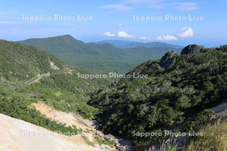 オロフレ峠よりオロフレトンネル